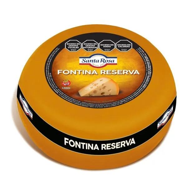 Queso Fontina Reserva Santa Rosa – Horma 4 kg