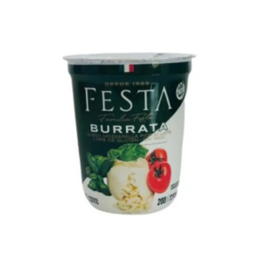 Burrata Festa 200g – Cremosa, fresca e irresistible