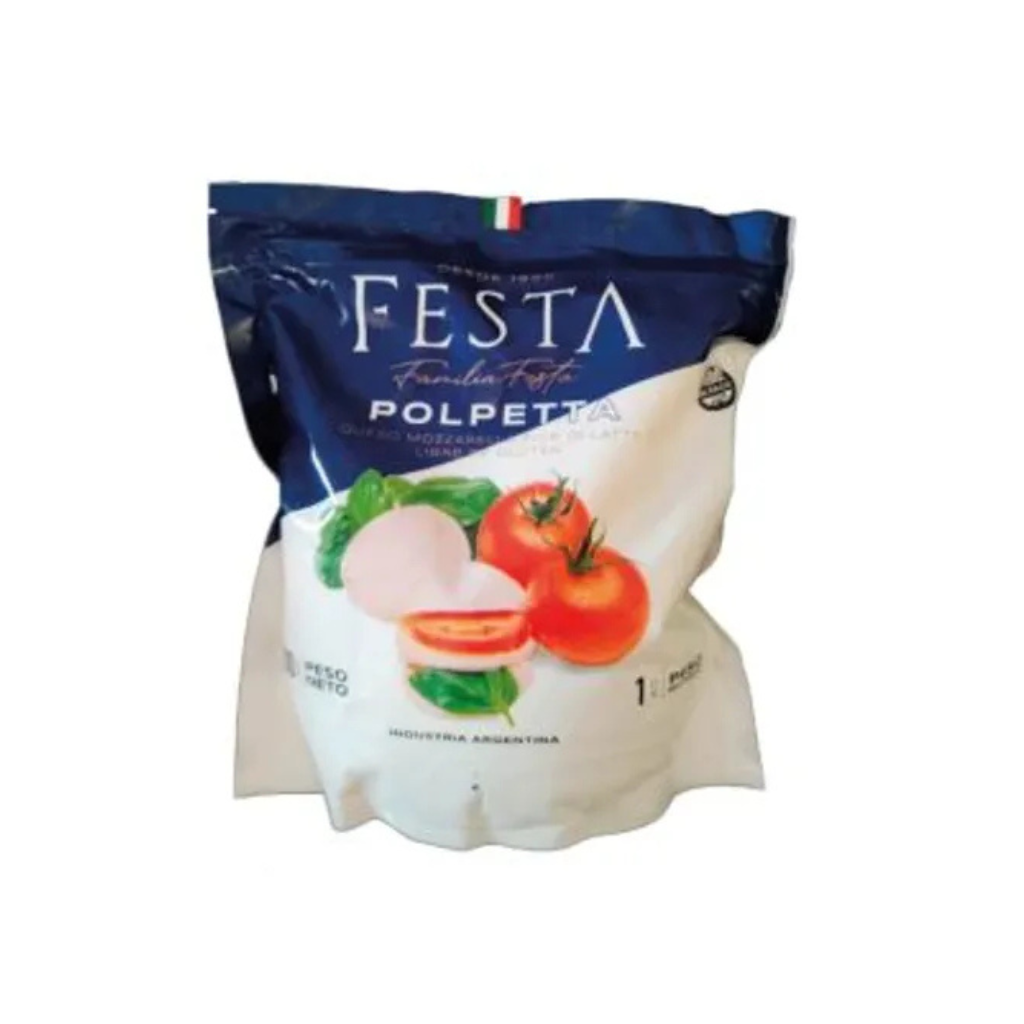 Polpetta Festa – Mozzarella fresca, suave y versátil - Imagen 2