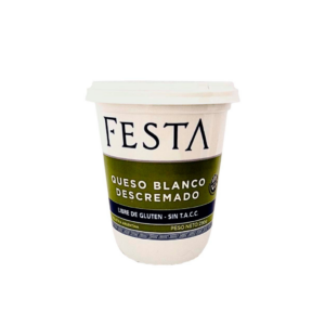 Queso Blanco Descremado Festa 320g – Liviano, saludable y natural